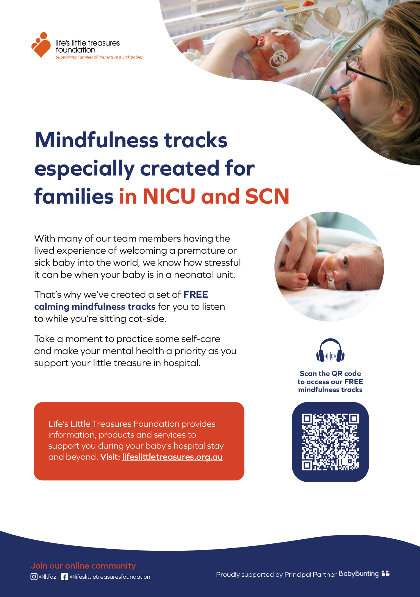 Tips for Navigating the NICU and Special Care/Mindfulness Tracks
