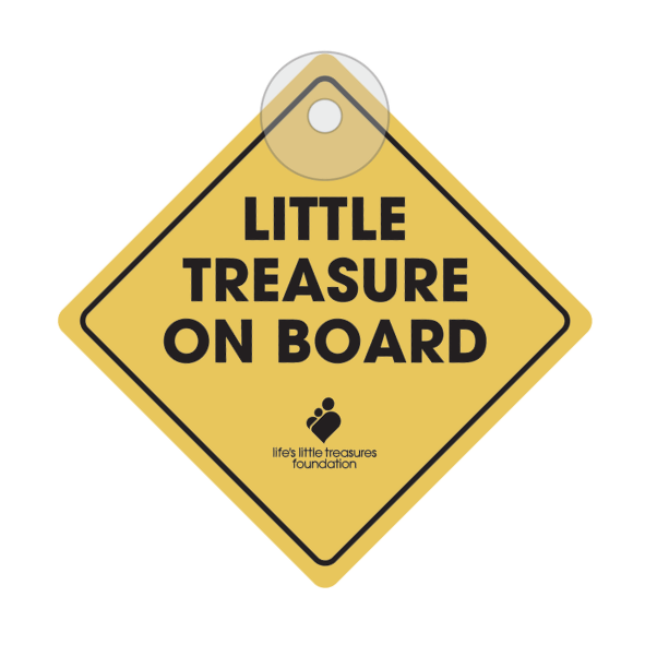 'Little Treasure on Board' Sign