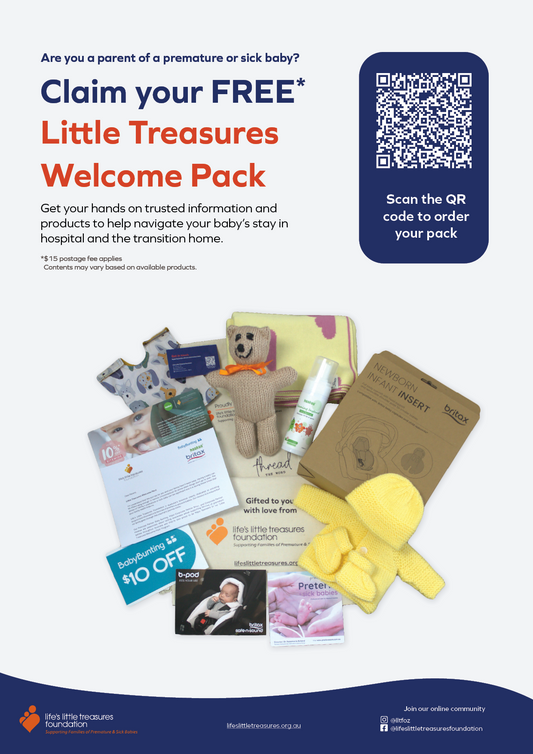 Little Treasures Welcome Pack (LTWP) Poster A4