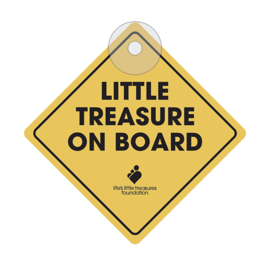 'Little Treasure on Board' Sign