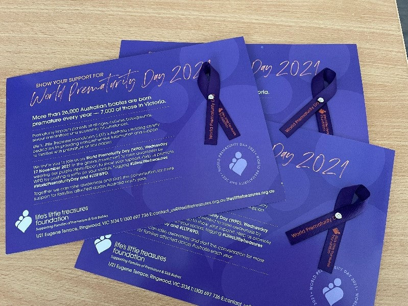 World Prematurity Day Pin